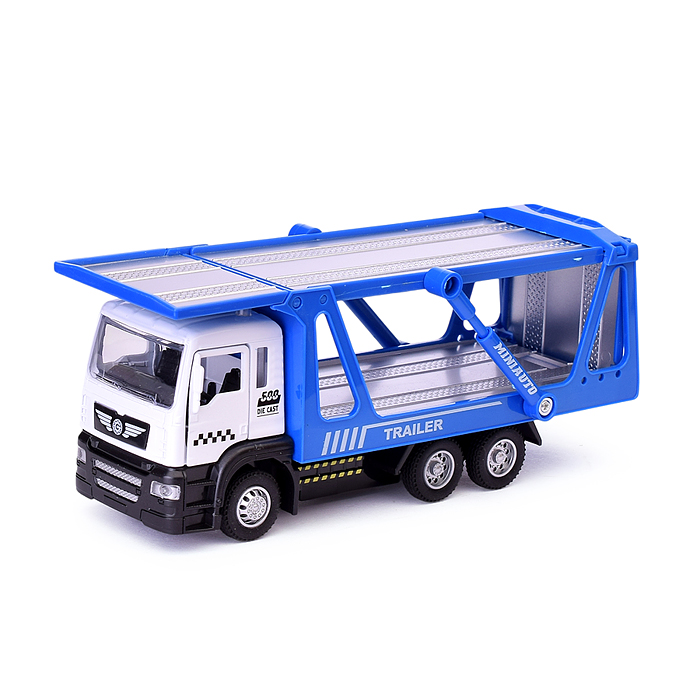 Автовоз 50010-1 с импортной машиной, в коробке