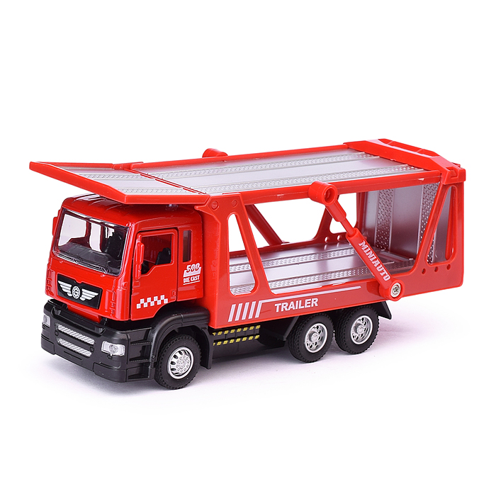 Автовоз 50010-1 с импортной машиной, в коробке