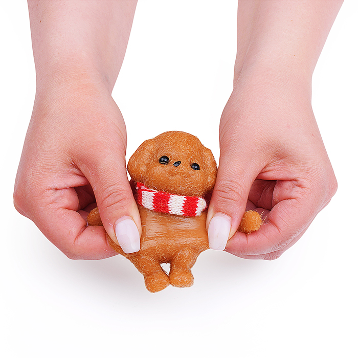 Игрушка-антистресс 00-6391 "Мишка с шарфом"