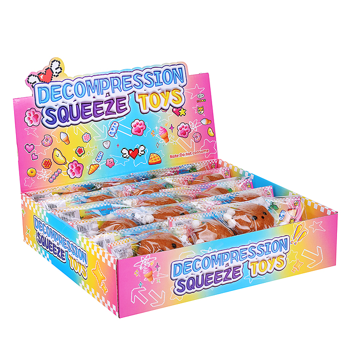 Игрушка-антистресс 00-6391 "Мишка с шарфом"