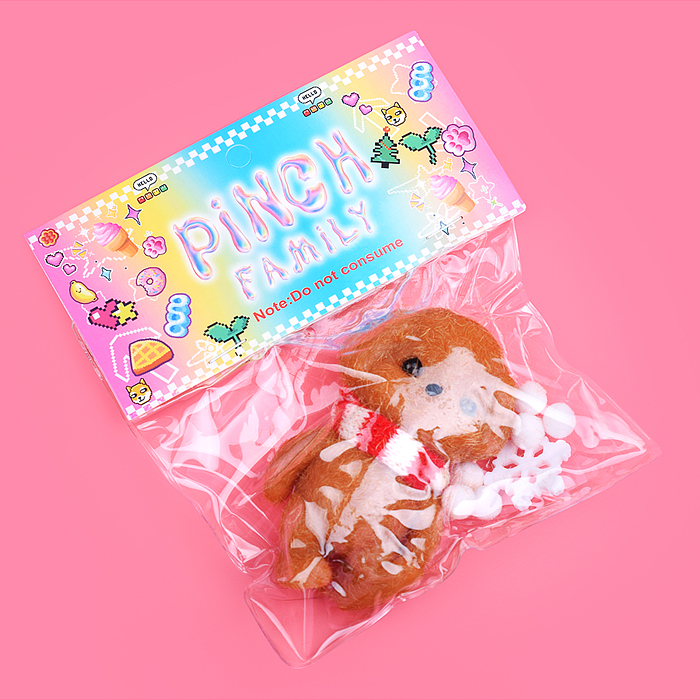 Игрушка-антистресс 00-6391 "Мишка с шарфом"