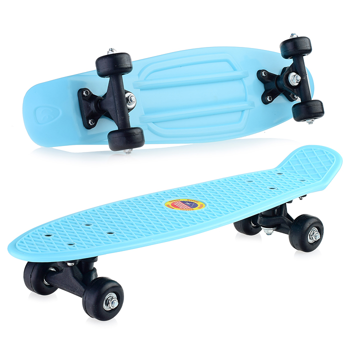 Фото к товару Скейт детский 2206, 55 см, колесо PVC, в пакете Скейт детский 2206, 55 см, колесо PVC, в пакете