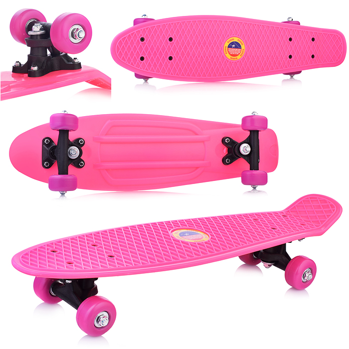 Фото к товару Скейт детский 2206, 55 см, колесо PVC, в пакете Скейт детский 2206, 55 см, колесо PVC, в пакете