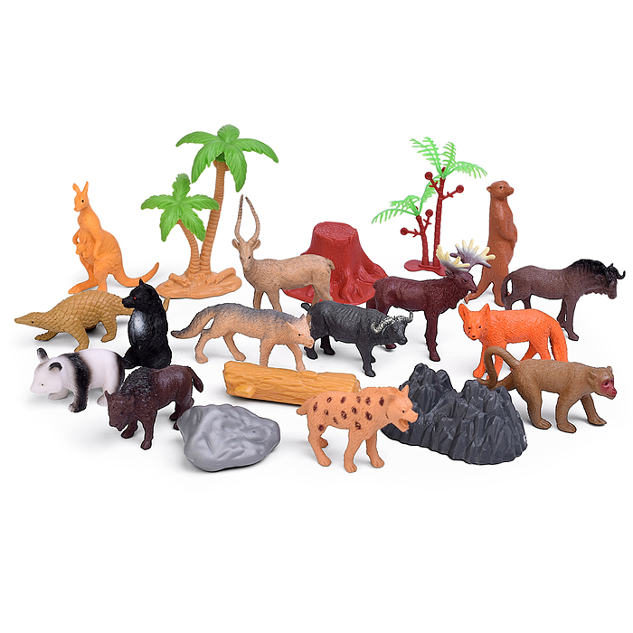 Набор животных TQ260-40C в ассортименте, в коробке