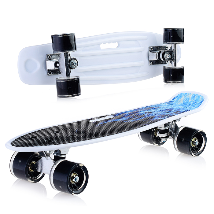 Скейт детский 3142-58, 55 см, колесо PU со светом 