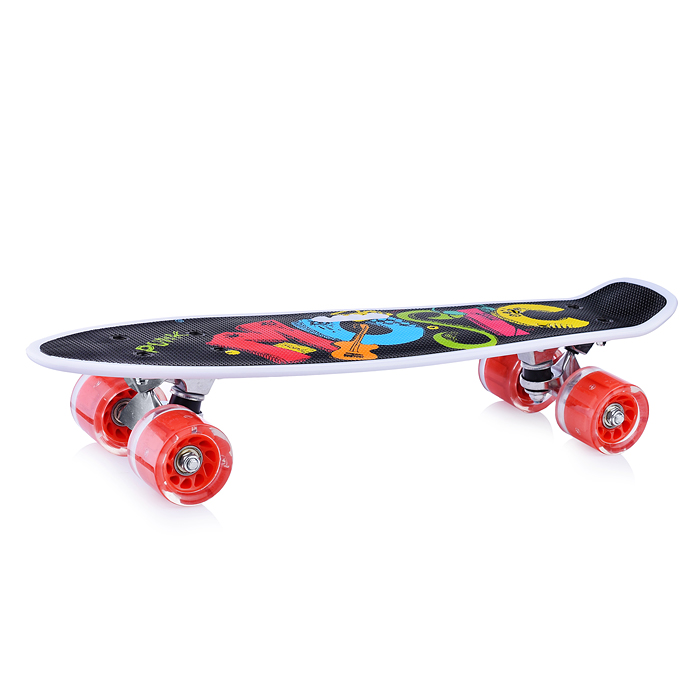 Скейт детский 3142-58, 55 см, колесо PU со светом 