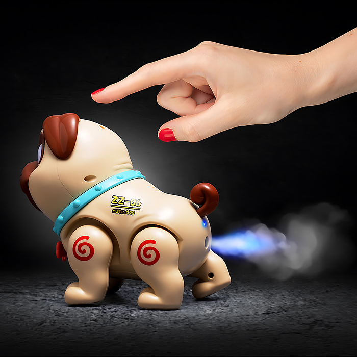 Фото к товару Интерактивная игрушка 158-18C "Собака" в коробке Интерактивная игрушка 158-18C "Собака" в коробке