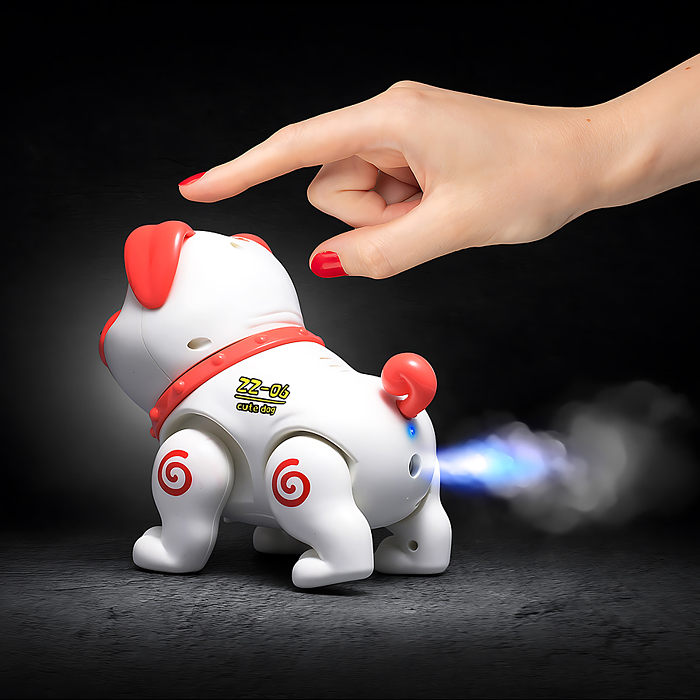 Фото к товару Интерактивная игрушка 158-18C "Собака" в коробке Интерактивная игрушка 158-18C "Собака" в коробке