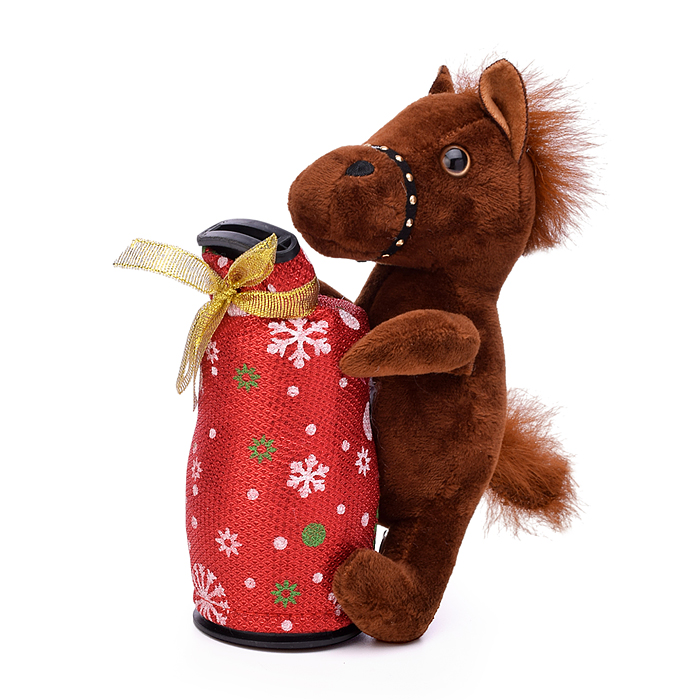 Фото к товару Мягкая игрушка M1525 "Лошадка" с копилкой 19*10 см. Мягкая игрушка M1525 "Лошадка" с копилкой 19*10 см.