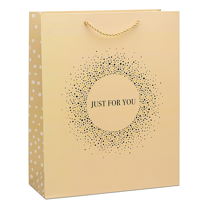 Фото к товару Пакет подарочный 00-6349 "Just for you" 26х10х32 см Пакет подарочный 00-6349 "Just for you" 26х10х32 см