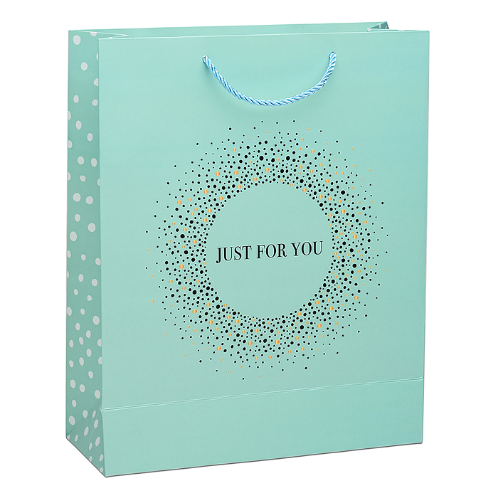 Фото к товару Пакет подарочный 00-6349 "Just for you" 26х10х32 см Пакет подарочный 00-6349 "Just for you" 26х10х32 см