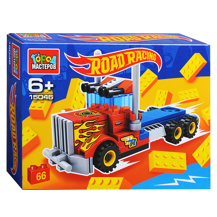Конструктор "Road Racing" 66 дет. Конструктор "Road Racing" 66 дет.