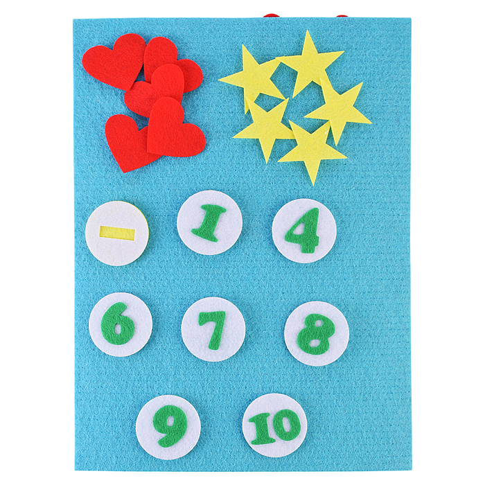 Мой первый счет фетр