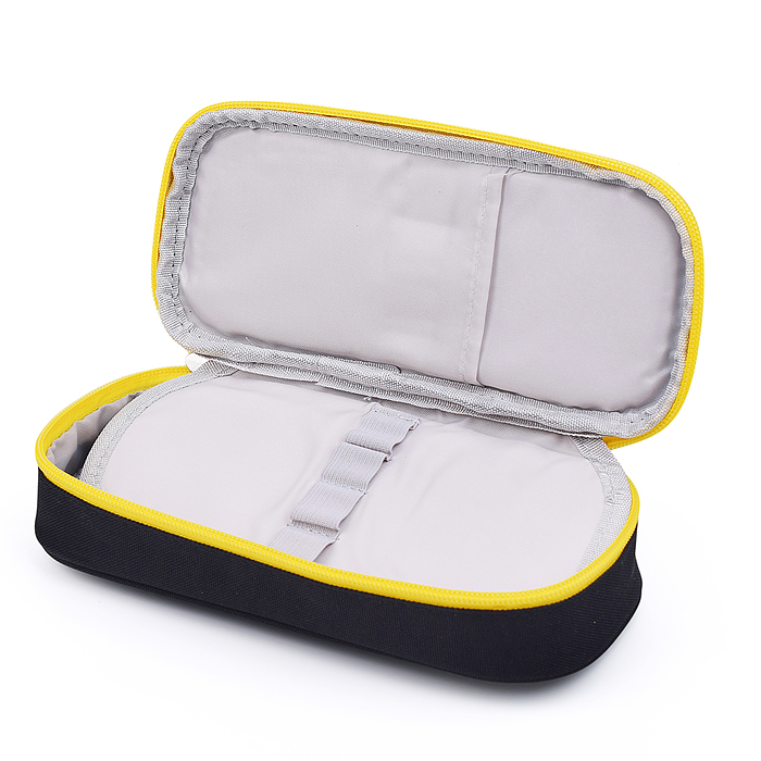 Пенал 220х90х50мм на молнии с 2 карманами и откидной планкой "Влад А4" в пакете с европодвесом