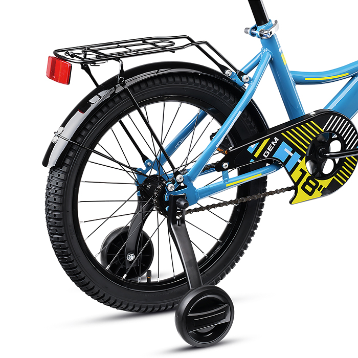 Велосипед 18" Rocket Gem, цвет голубой
