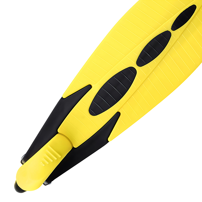 Самокат трёхколёсный R0205 ROCKET колёса PU, цвет желтый