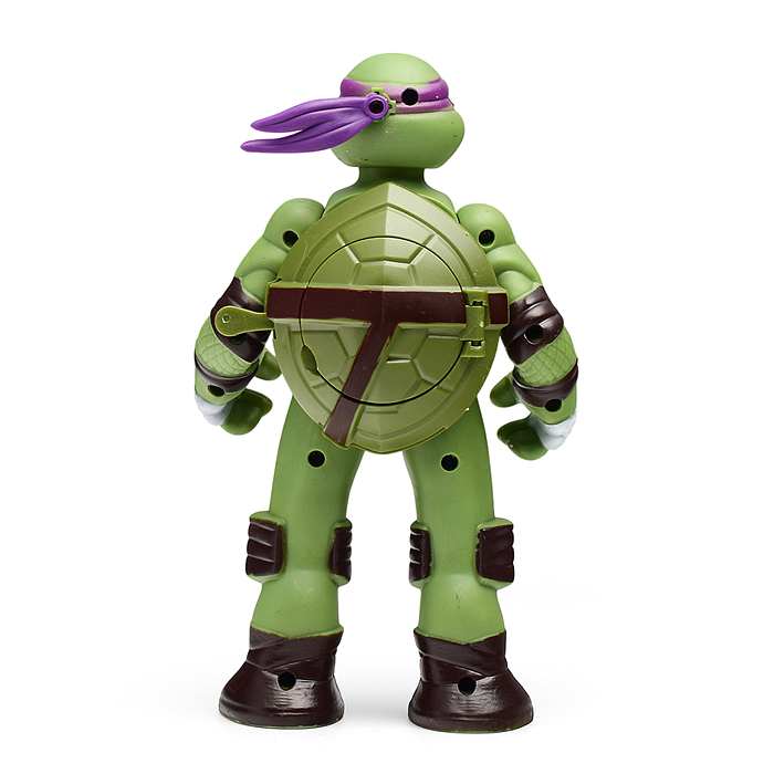 Фигурка Черепашки ниндзя, свет, стреляет дисками, коробка 5,3*25*22см 