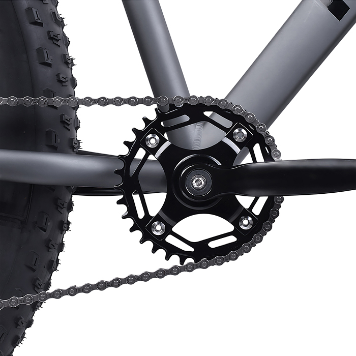 Велосипед 26" Rocket Fat Pro 26, цвет серый, размер 19"