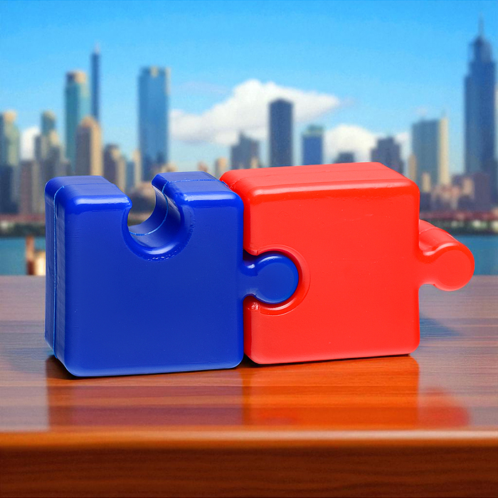 Конструктор "Строитель" пазл 16д