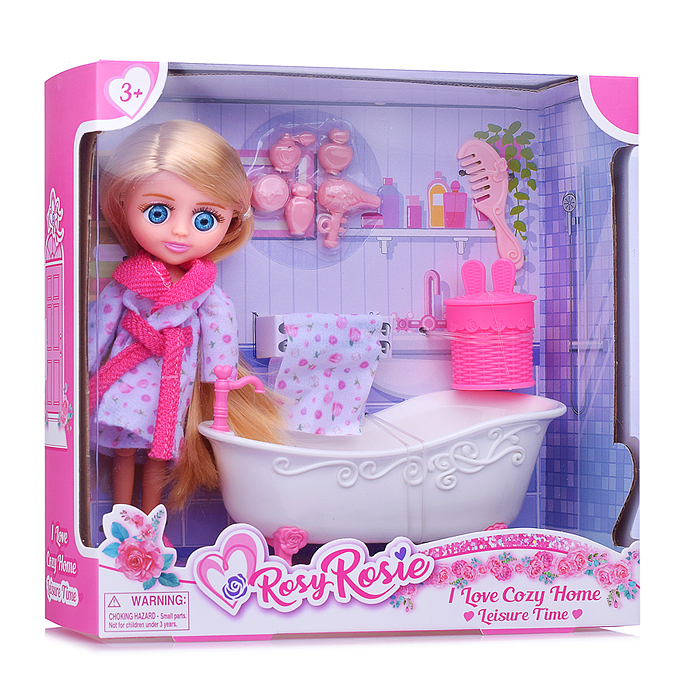 Кукла RR024 "Елена" с аксессуарами, в коробке