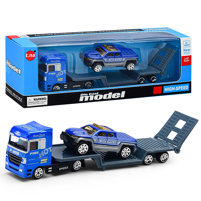 Автовоз TN-1066-3 "Перевозчик служебных машин" в коробке