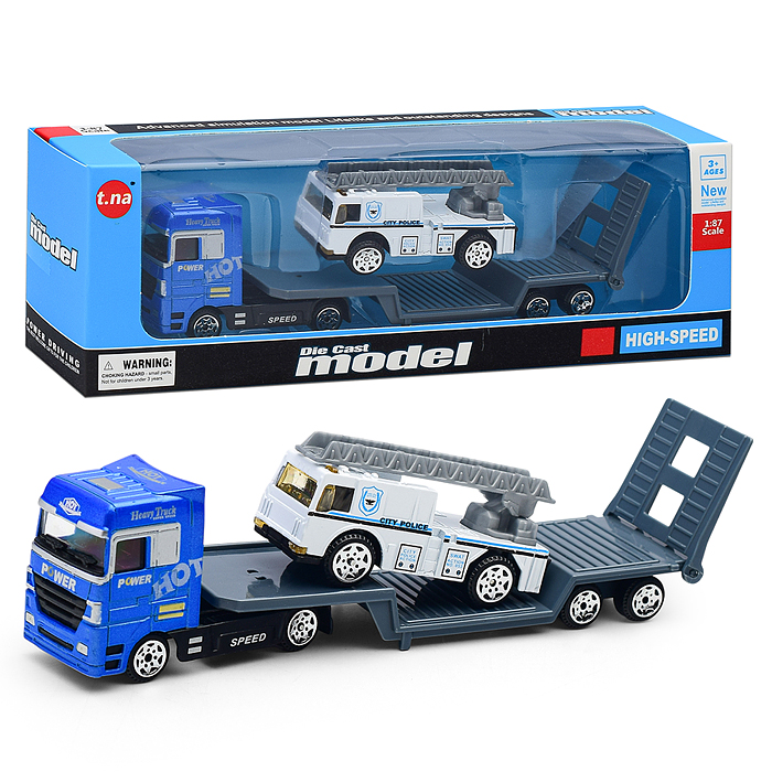 Автовоз TN-1066-3 "Перевозчик служебных машин" в коробке