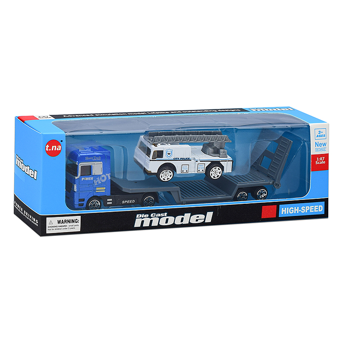 Автовоз TN-1066-3 "Перевозчик служебных машин" в коробке