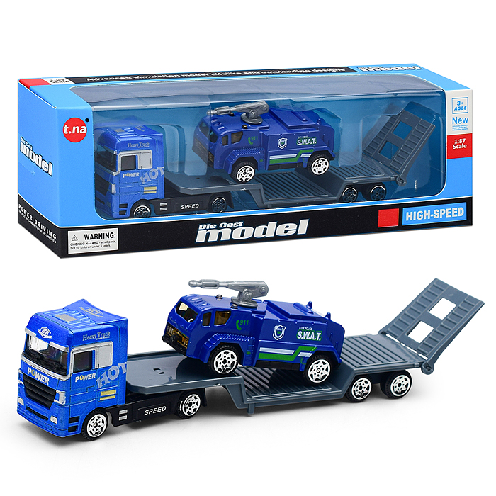 Автовоз TN-1066-3 "Перевозчик служебных машин" в коробке