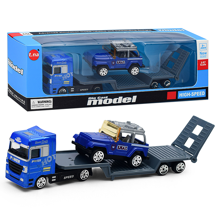 Автовоз TN-1066-3 "Перевозчик служебных машин" в коробке