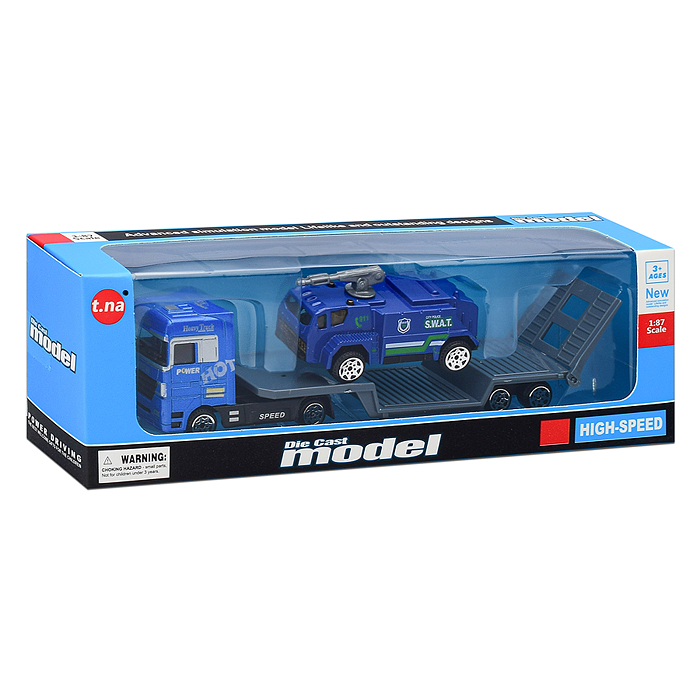 Автовоз TN-1066-3 "Перевозчик служебных машин" в коробке