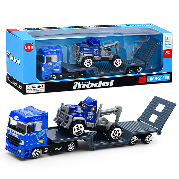 Автовоз TN-1066-3 "Перевозчик служебных машин" в коробке