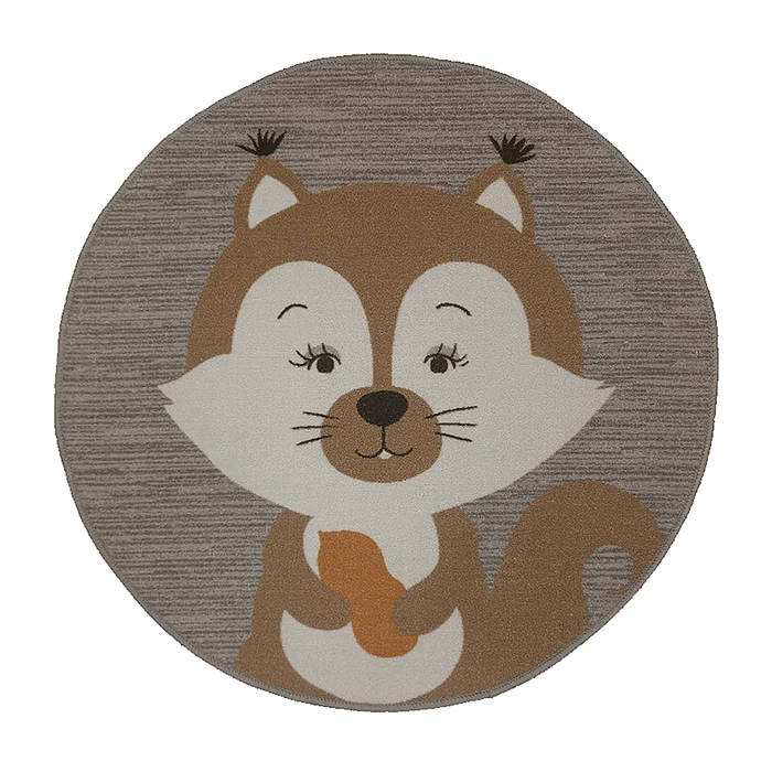 Ковер "Бельчонок" дет. 1х1 круглый