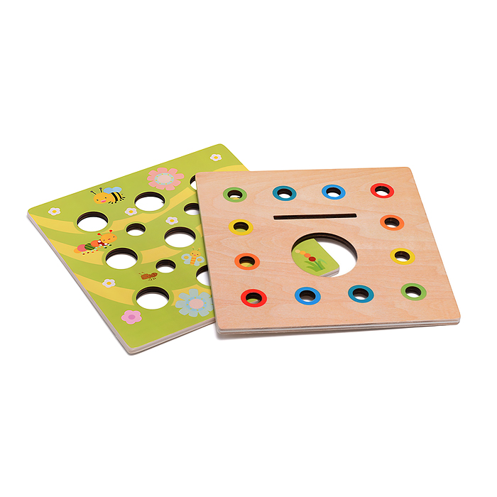 Бизиборд-Куб развивающий D1737 "Любимая ферма"