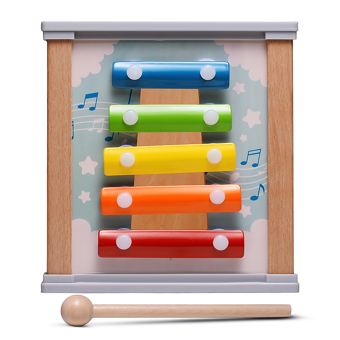 Бизиборд-Куб развивающий D1737 "Любимая ферма"