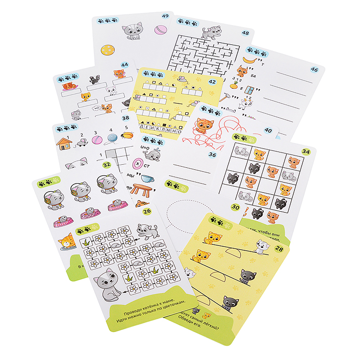 Фото к товару IQ Box. Головоломки. Весёлые котята IQ Box. Головоломки. Весёлые котята