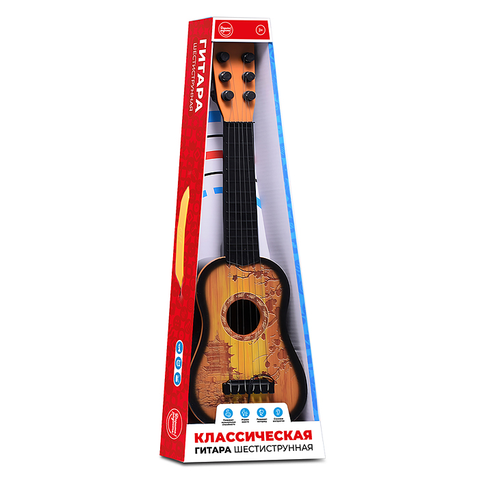 Гитара UT0192 "Классическая" шестиструнная, в коробке