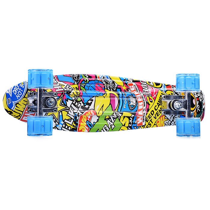 Фото к товару Скейт детский 3142SY-2, 55 см, колесо PU со светом Скейт детский 3142SY-2, 55 см, колесо PU со светом