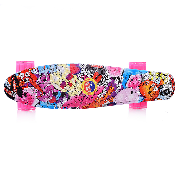 Фото к товару Скейт детский 3142SY-2, 55 см, колесо PU со светом Скейт детский 3142SY-2, 55 см, колесо PU со светом