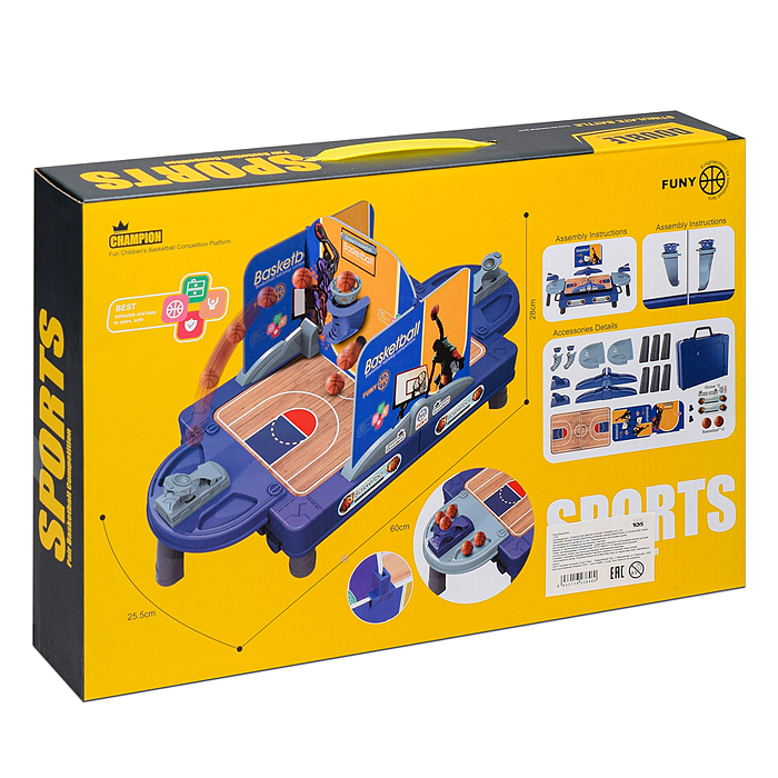 Фото к товару Игра баскетбол 1103 "Победитель" в коробке Игра баскетбол 1103 "Победитель" в коробке