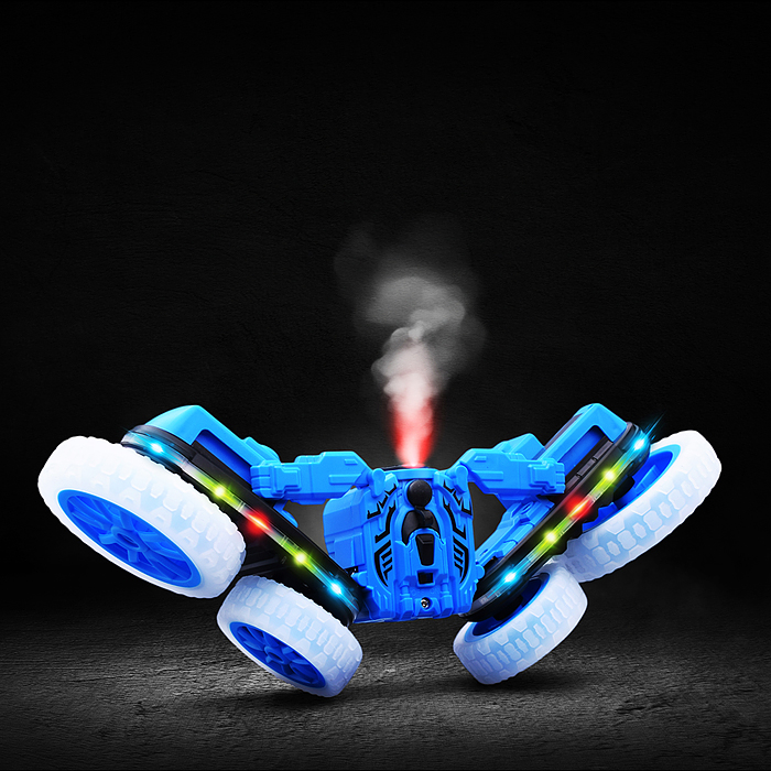 Машина HG4-45 "Spin stunt car" р/у, 27 MHz, в коробке