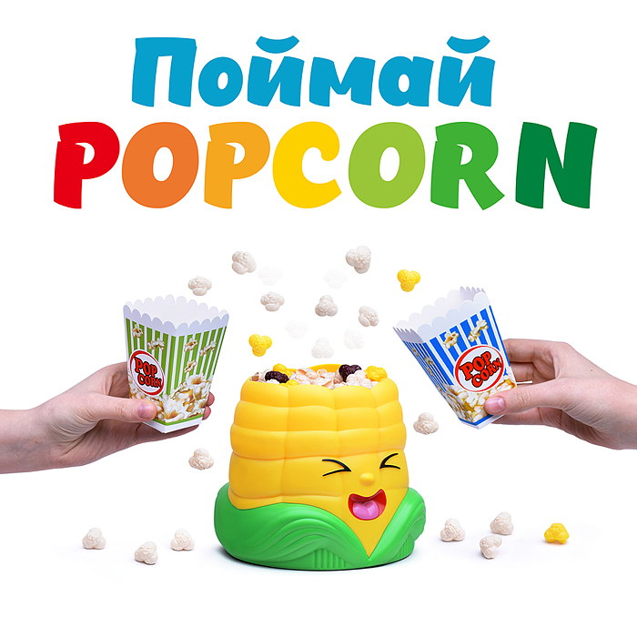 Игра настольная UT0146 "Поймай Popcorn"