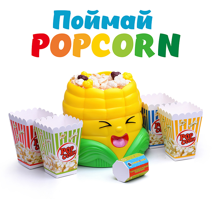 Игра настольная UT0146 "Поймай Popcorn"