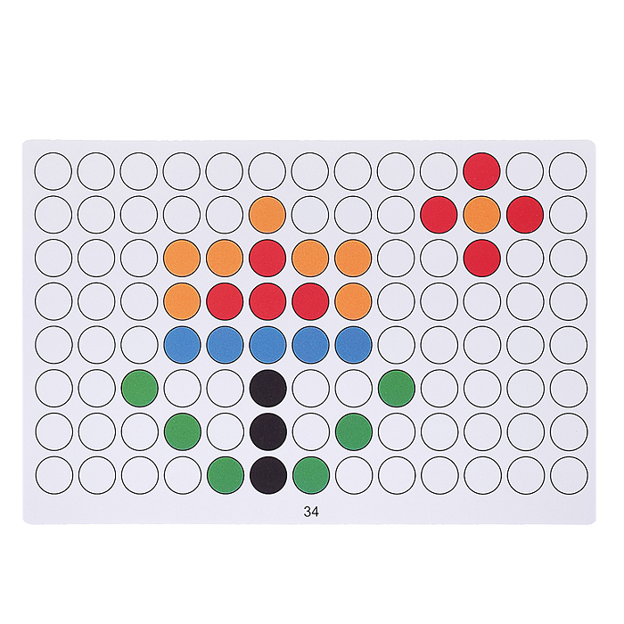 Фото к товару Мозаика D2002 "Медвежонок" в коробке Мозаика D2002 "Медвежонок" в коробке