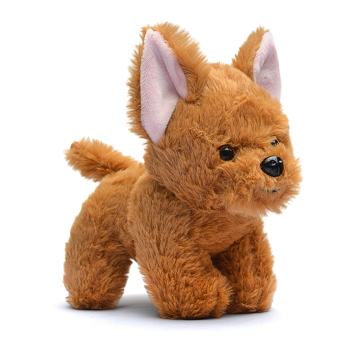 Щенок 17см в сумочке Розочка