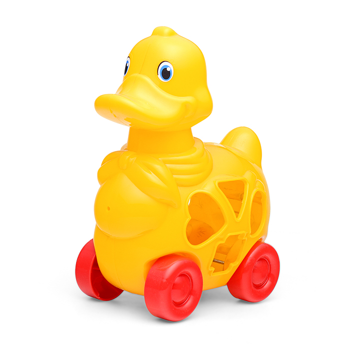 Фото к товару Развивающая игрушка-сортер "Утка" Развивающая игрушка-сортер "Утка"