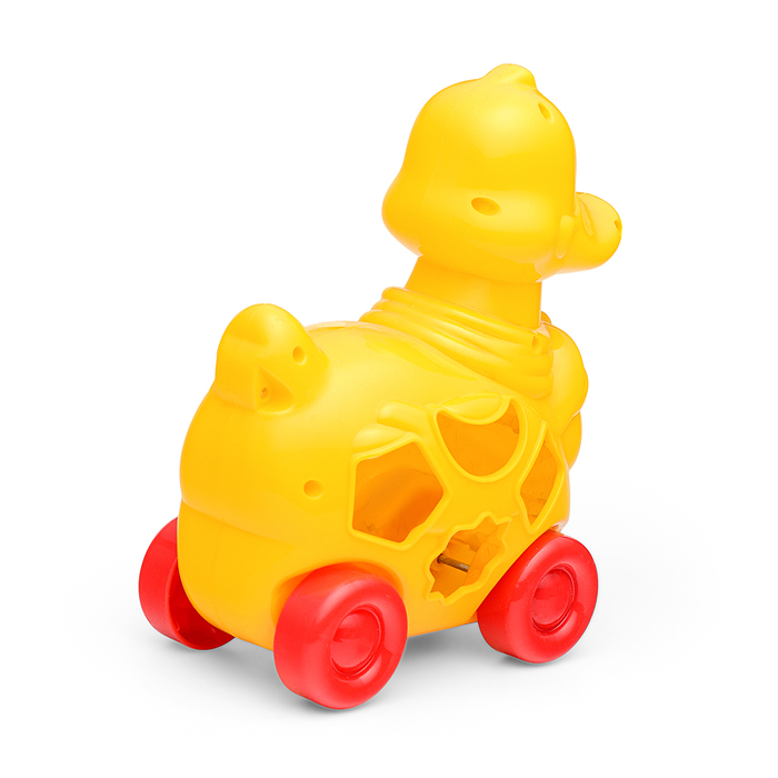 Фото к товару Развивающая игрушка-сортер "Утка" Развивающая игрушка-сортер "Утка"