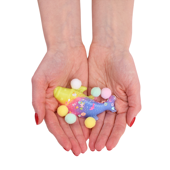 Игрушка-антистресс 00-5356 "Цветная рыбка" 