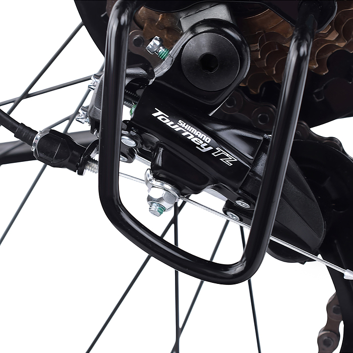 Велосипед 26" Rocket FS, цвет черный, размер 19"