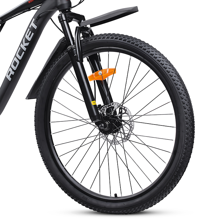 Велосипед 26" Rocket FS, цвет черный, размер 19"