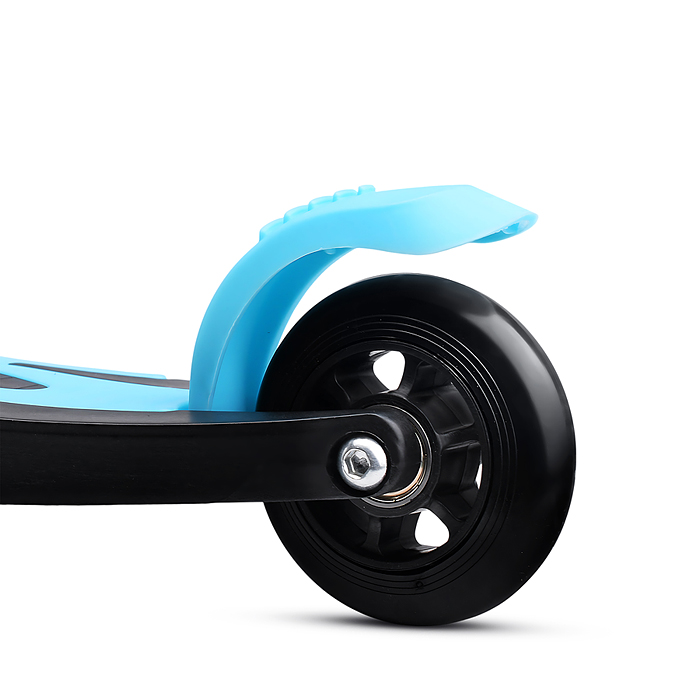 Самокат трёхколёсный R0205 ROCKET колёса PU, цвет бирюзовый